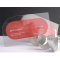 Hot sell factory clear transparent business card